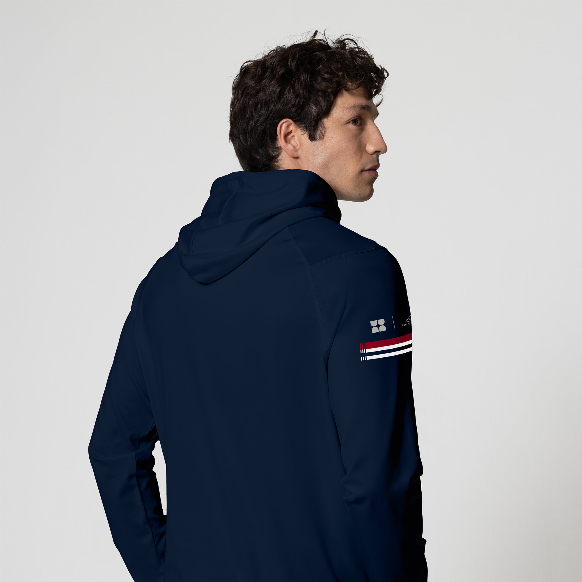 Sudadera con capucha y mangas largas Folds of Honor – Liberty