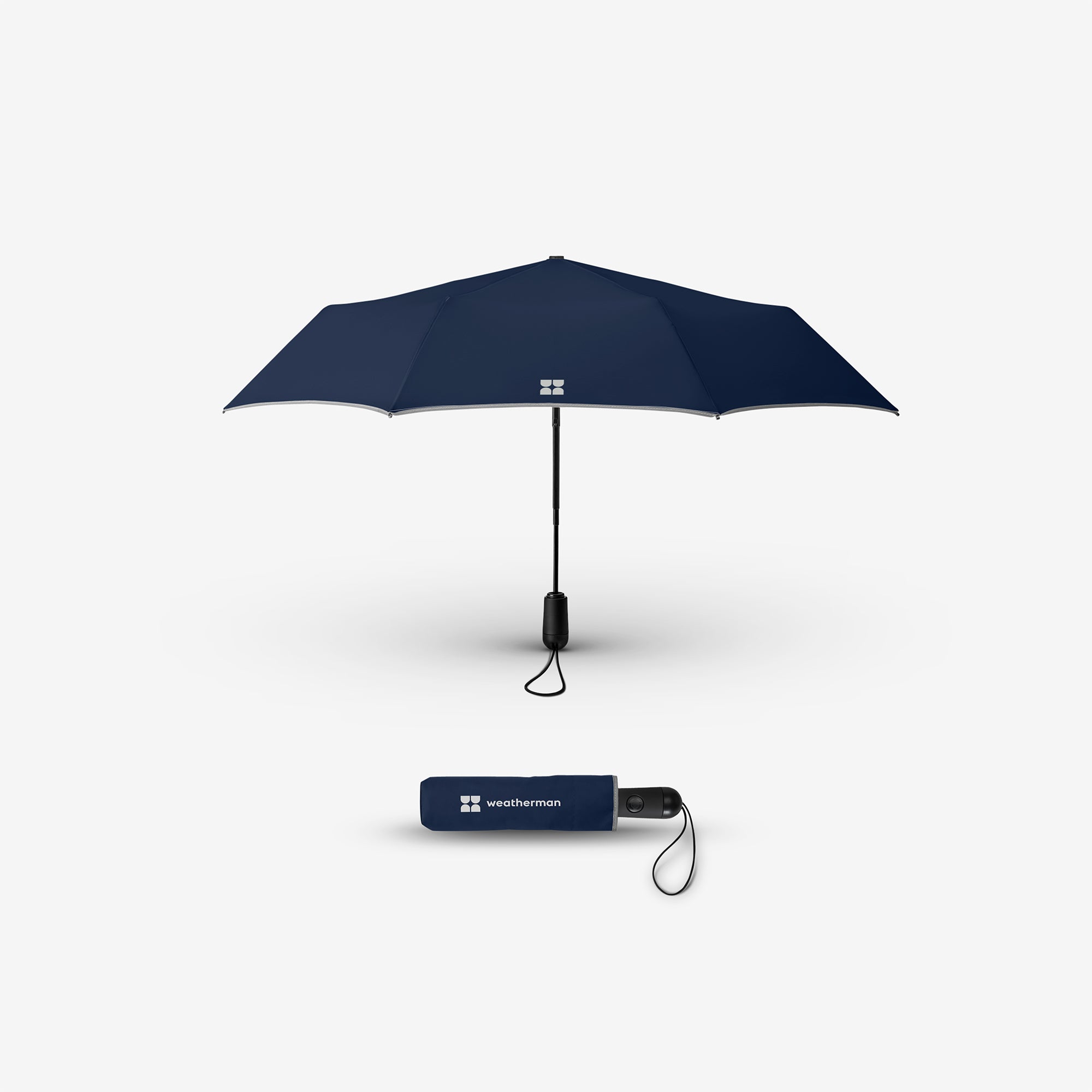 Navy Blue Travel Umbrella product front image