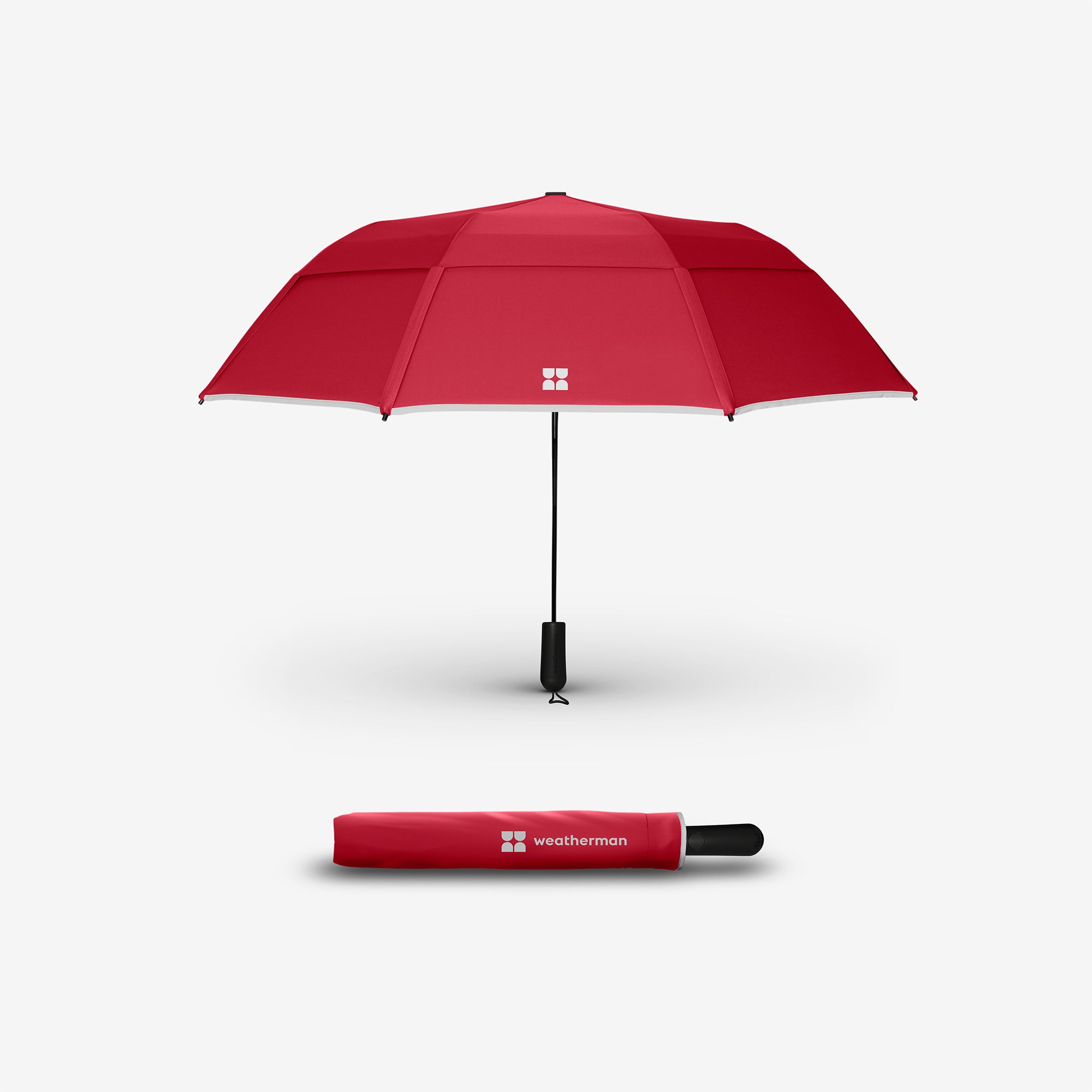 Red Trek Umbrella front product image