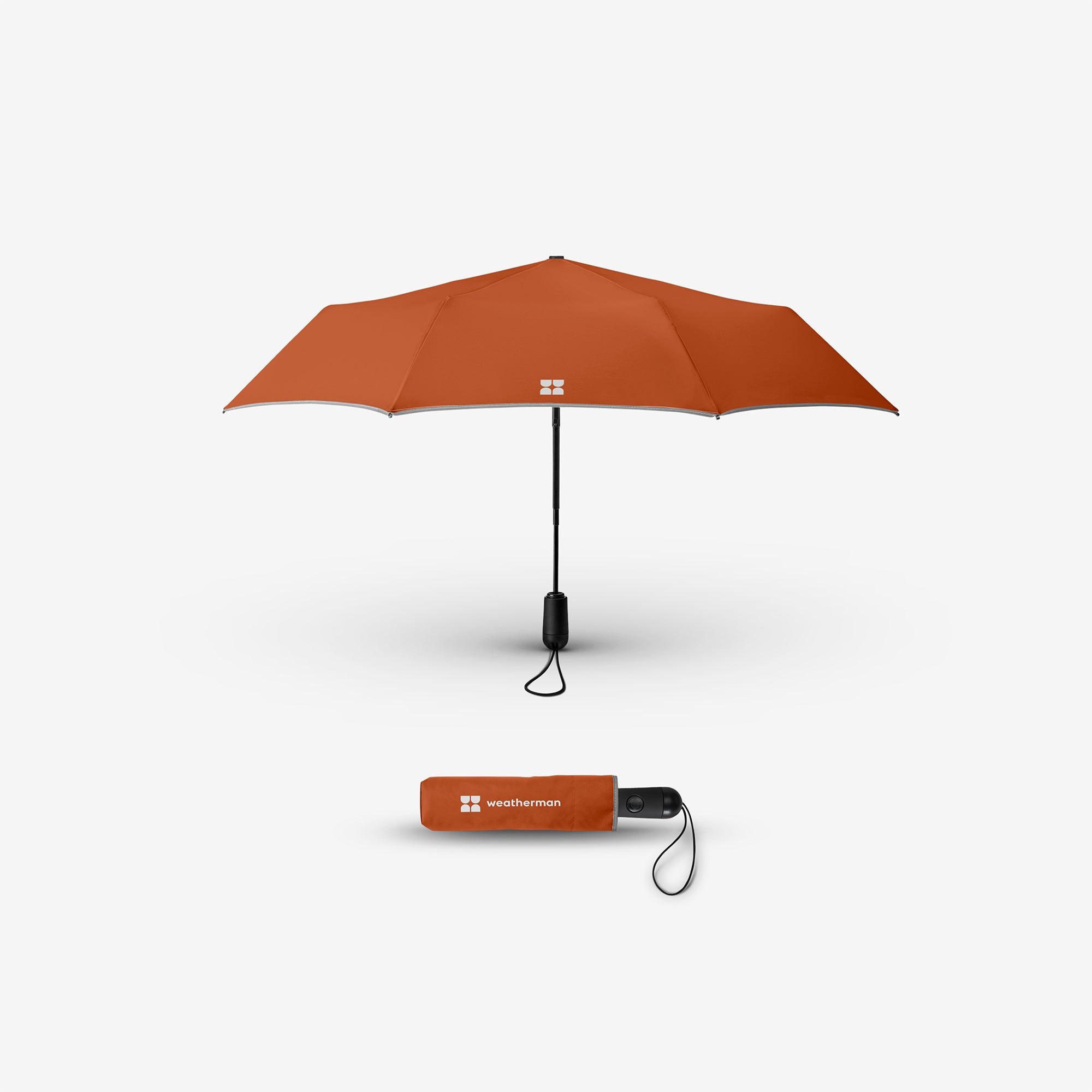 Rusty Orange Travel Umbrella product front image