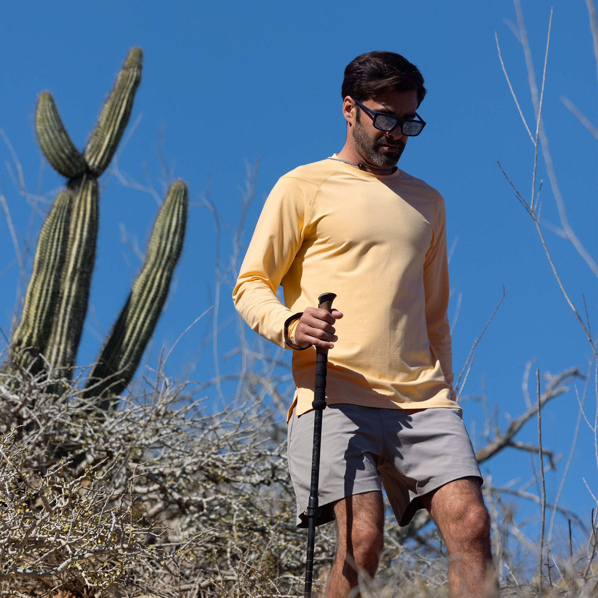 Men's UPF 20+ Bamboo Sun Shirt