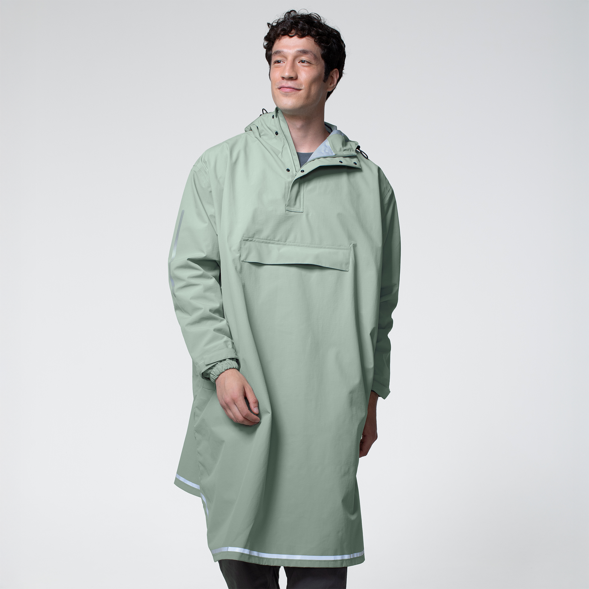 Adult + Kids + Dog Poncho