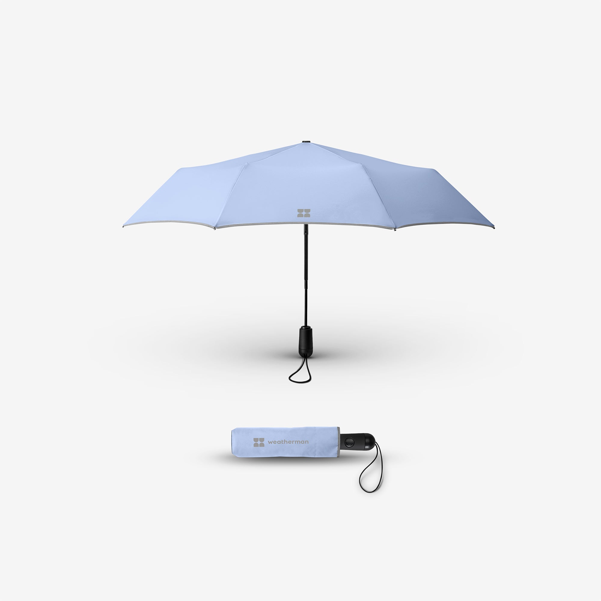 Whispy Blue Travel Umbrella product front image