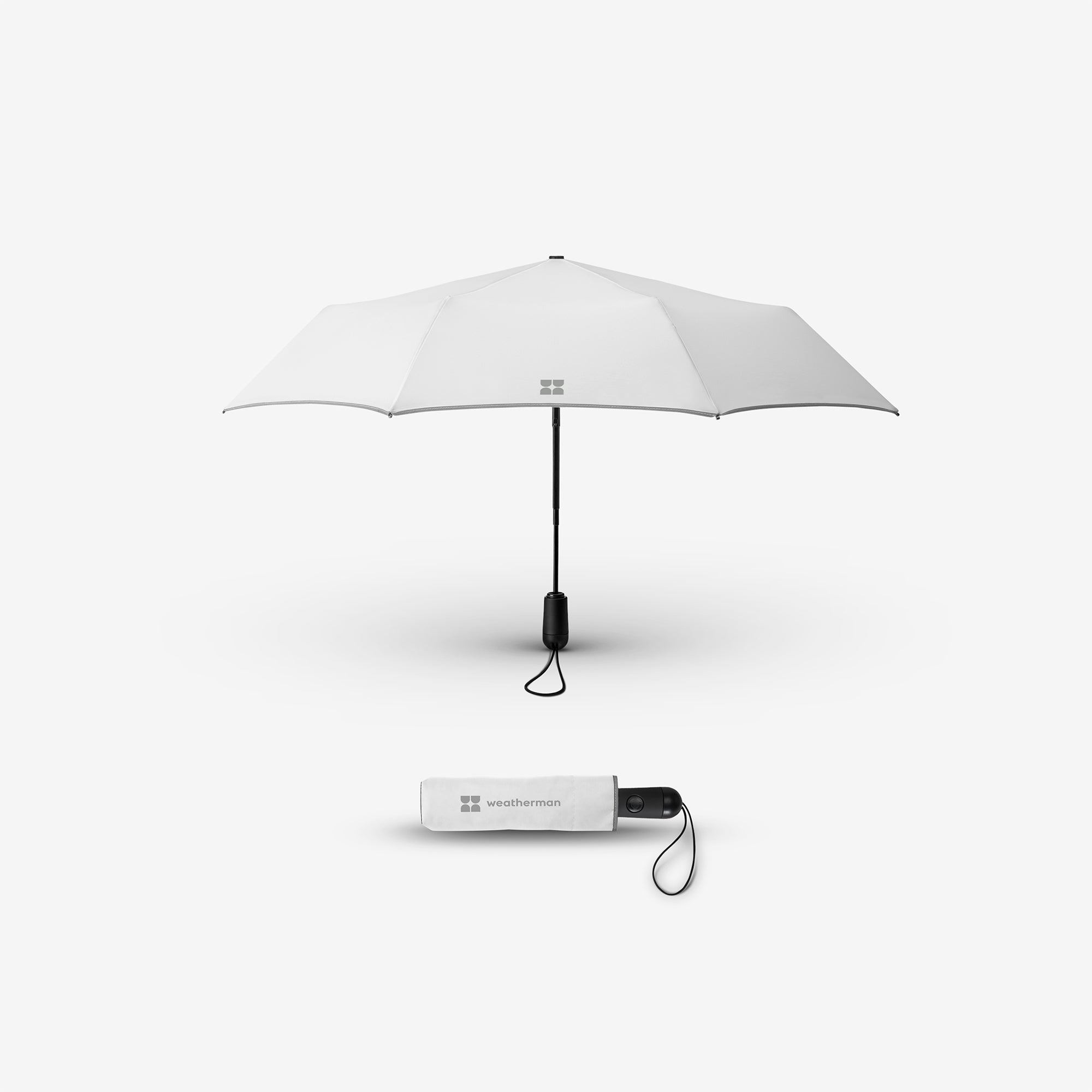White Travel Umbrella product front image