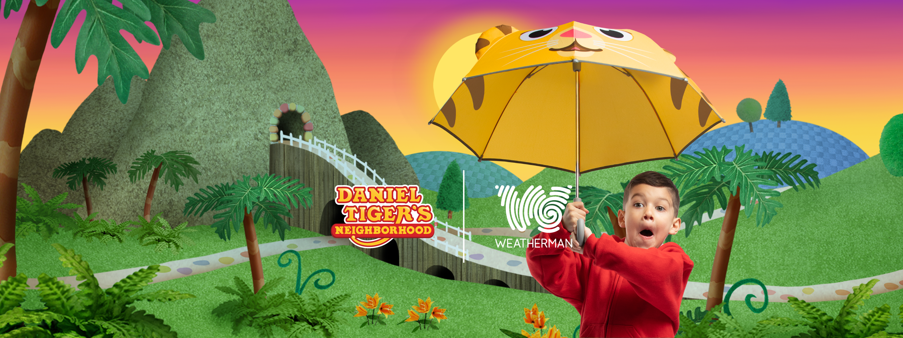 Weatherman Teams Up with Daniel Tiger’s Neighborhood for a New Kids Umbrella Launch