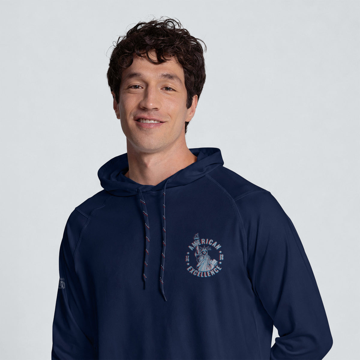 America250 x Folds Honor UPF 50+ Hooded Sun Shirt