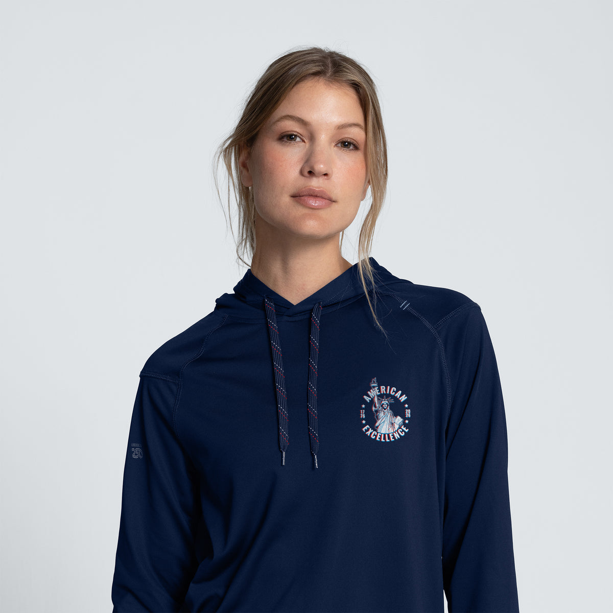 America250 x Folds Honor UPF 50+ Hooded Sun Shirt
