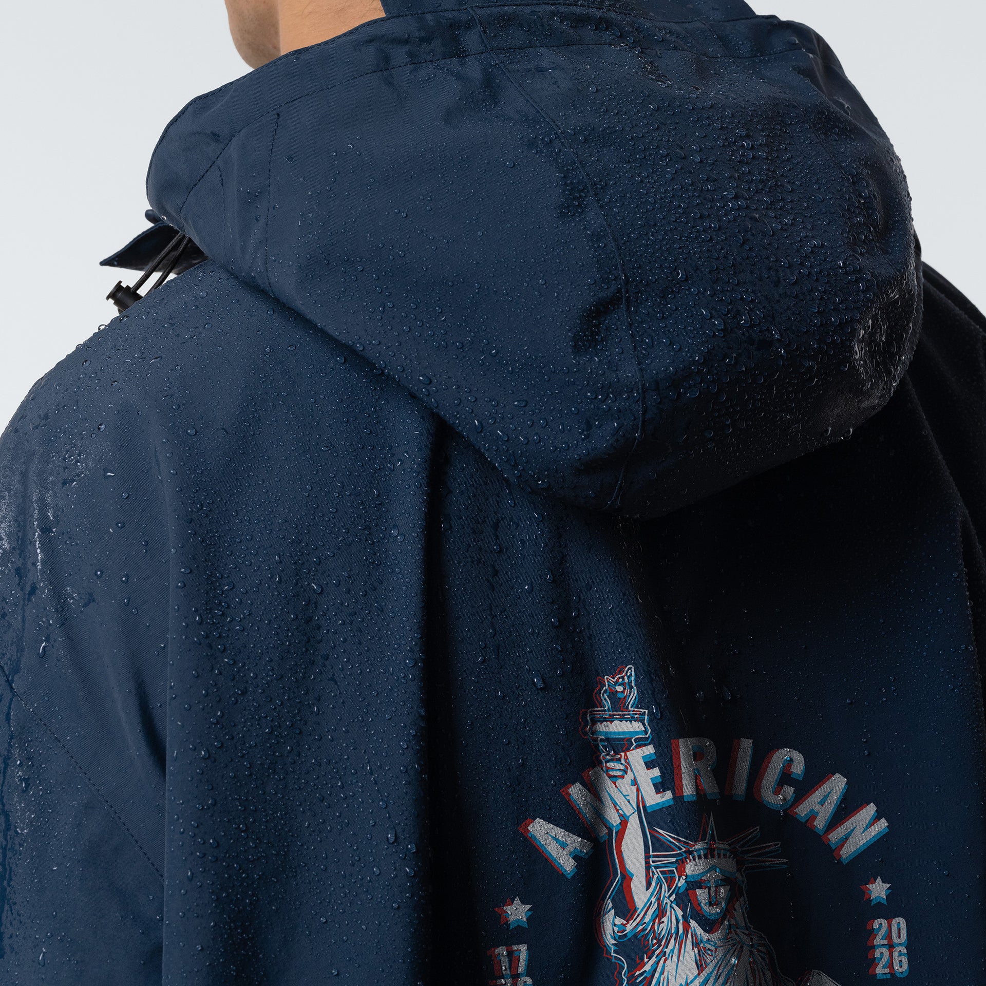 America250 x Folds Honor Stride Pullover Poncho