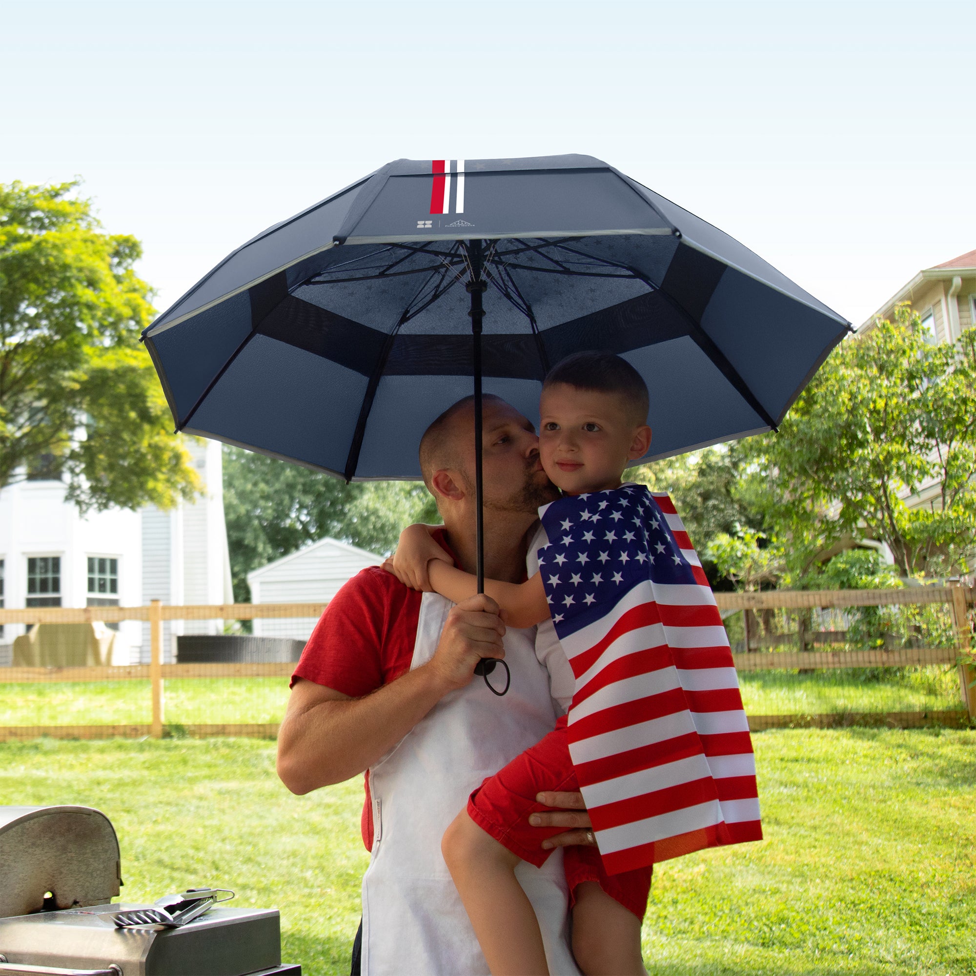 Paraguas plegable Folds of Honor - Libertad