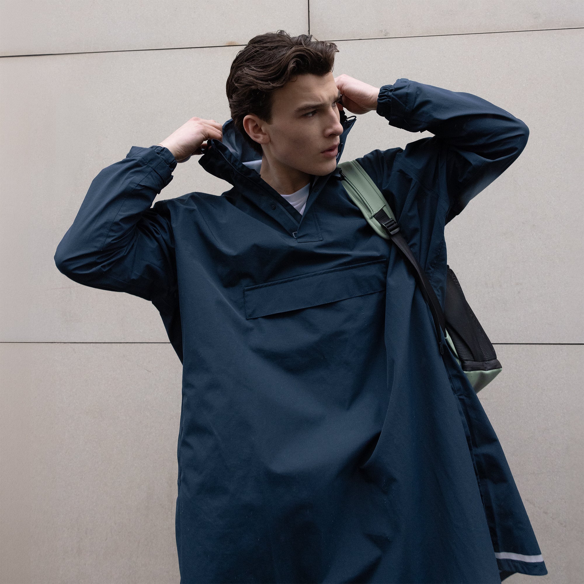 Men's Stride Pullover Poncho