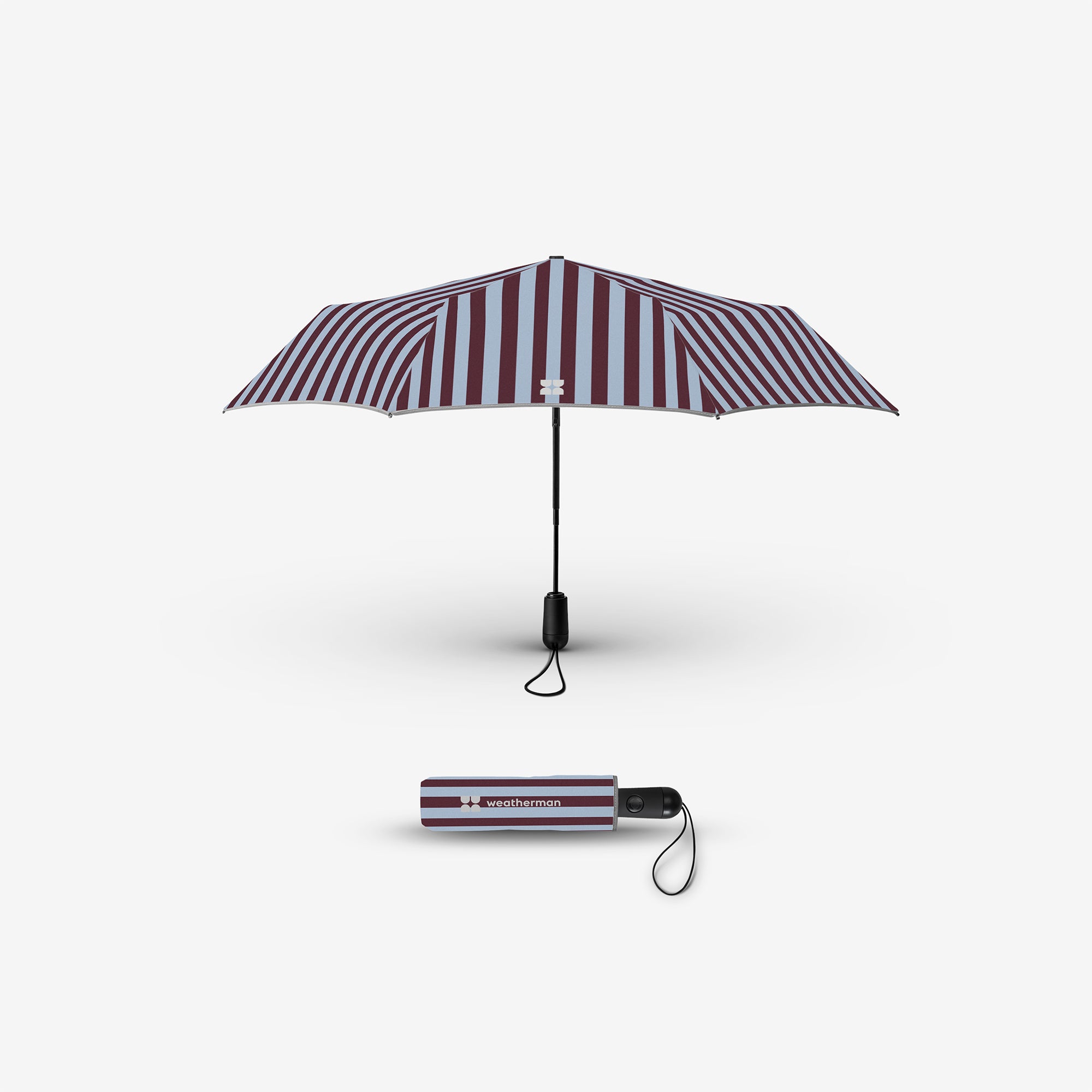 Travel Umbrella – Skyline Stripe